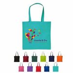 Full Color Non Woven Tote Bag - Teal