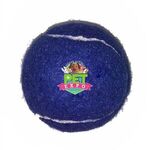 Full Color Pet Tennis Ball Toy - Blue