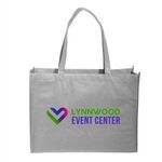 Full Color Standard Non Woven Tote - Gray