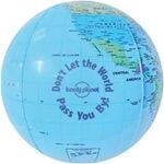 Globe Beach Ball - Blue