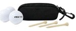 Golf Links Ball & Tee Caddy Kit - Black