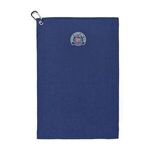 Golf Links Waffle Weave Towel - Royal Blue