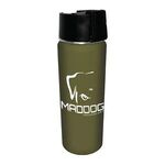 Halcyon® 20 oz. Sport Bottle w/ Push Button Lid - Army Green