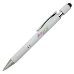 Halcyon® Executive Metal Spin Top Pen with Stylus, Full Col -  