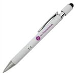 Halcyon® Executive Metal Spin Top Pen with Stylus -  