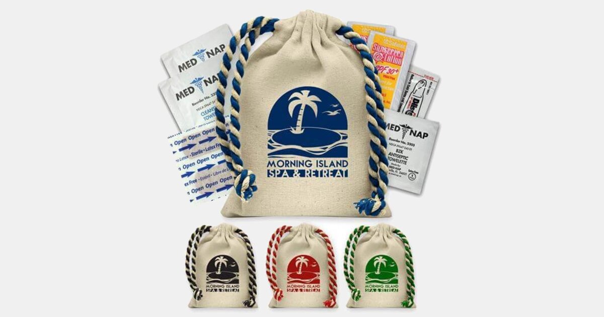 Handy Canvas Sun Kit with your logo | ImprintLogo.com