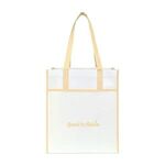 Harlow Laminated Recycled Shopper - Oatmeal