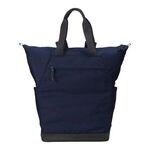 Harriton ClimaBloc Backpack Tote Bag - Dark Navy