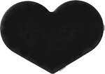 Heart Mints & Picks - Frost- Solid Black