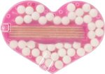 Heart Mints & Picks - Frost-translucent Pink