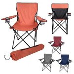 Buy Heathered Folding Chair With Carrying Bag