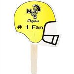 Buy Custom Imprinted Helmet Shape Hand Fan