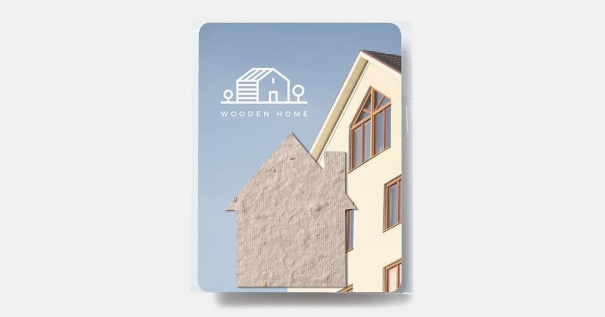 House Shape Package House Shaped Plantable Gift Pack USA Made with your logo | ImprintLogo.com