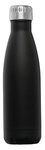 Ibiza Recycled - 22 oz. Single-Wall Stainless Water Bottle - Black