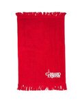Buy Imprinted Fringed Cotton Rally Towel 11x18