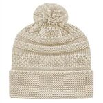 In Stock Cable Knit Cap - Ivory