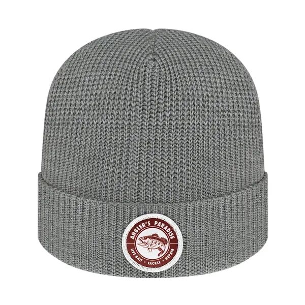 Main Product Image for Custom Embroidered Ribbed Knit Cap with Cuff