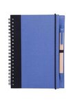 Jornikolor Eco Friendly Notebook with pen Full Color - Blue