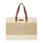 Buy Custom Imprinted KEEPME(R) Jute Market Tote