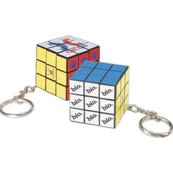 Promotional Rubik's Cube Keychain  Promotional Rubik's Cube Keychains