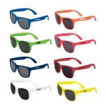 Kids Single Color Matte Sunglasses - Yellow