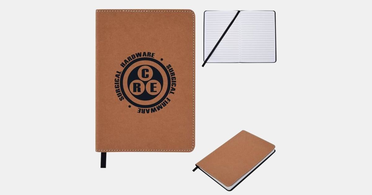 Custom Printed Kraft Paper Journal with your logo