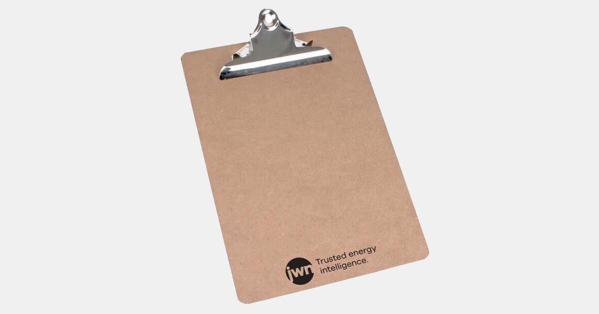 Letter Size Clipboard with your logo | ImprintLogo.com