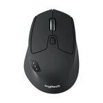 Logitech M720 Triathlon Multi-Computer Wireless Mouse - Black