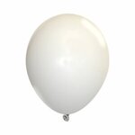 Low Quantity Standard Latex Balloon - White