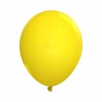 Low Quantity Standard Latex Balloon - Yellow