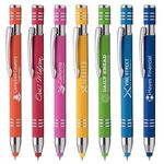 Marin Softy w/ Stylus - Laser Engraved - Metal Pen -  