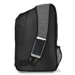 McKinley Laptop Sling Bag - Black-heather Grey