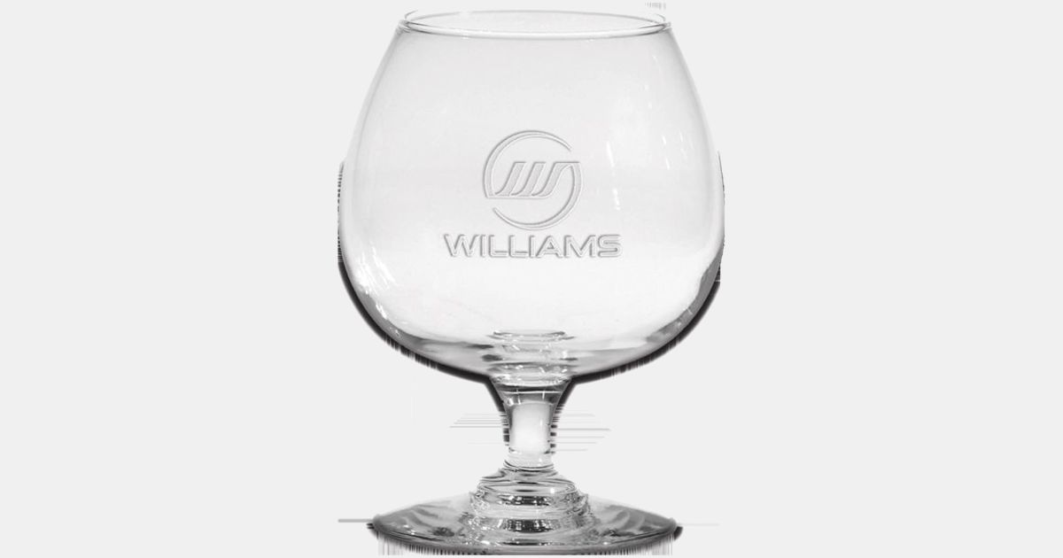 Brandy Snifter 12 Oz Deep Etched with your logo