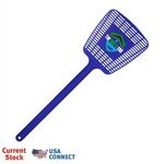 MicroHalt™ Mega Fly Swatter, Full Color Digital - Blue