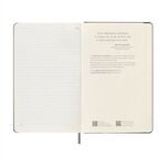 Moleskine® Hard Cover Ruled Large Smart Notebook -  