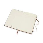 Moleskine® Leather Ruled Large Notebook - Sienna Brown