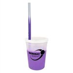 Mood 12 oz. Stadium Cup/Straw/Lid Set -  