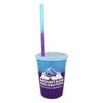 Mood 12 oz. Stadium Cup/Straw/Lid Set -  