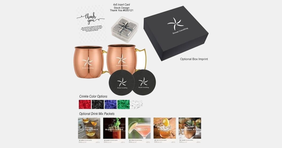 Moscow Mule Gift Set with your logo