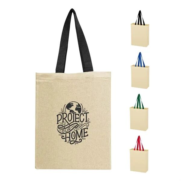 Main Product Image for Custom Printed Natural Cotton Canvas Tote Bag