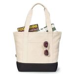 Newport Cotton Zippered Tote -  