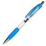 Nite Glow Grip Pen - Neon Blue