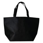 Non-Woven Shopper Tote - Black