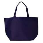 Non-Woven Shopper Tote - Navy Blue