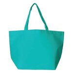 Non-Woven Shopper Tote - Teal