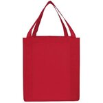 Non Woven Tote Bag - Full Color - Red