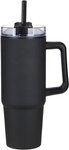 Octava 30 oz Stainless Steel/Polypropylene Mug - Medium Black
