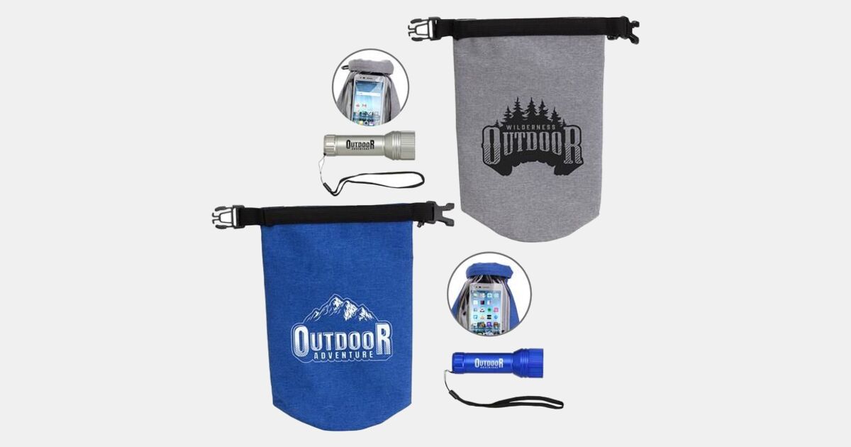 Outdoor Light Bag Gift Set with your logo