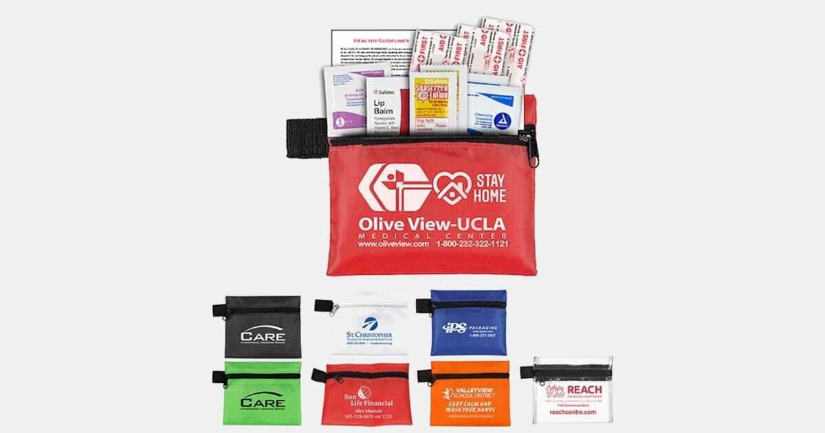 Paris 10 10 Piece Healthy Living Sun Kit with your logo | ImprintLogo.com