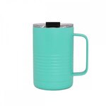 Patriot Coffee 16oz Mug - Aquamarine